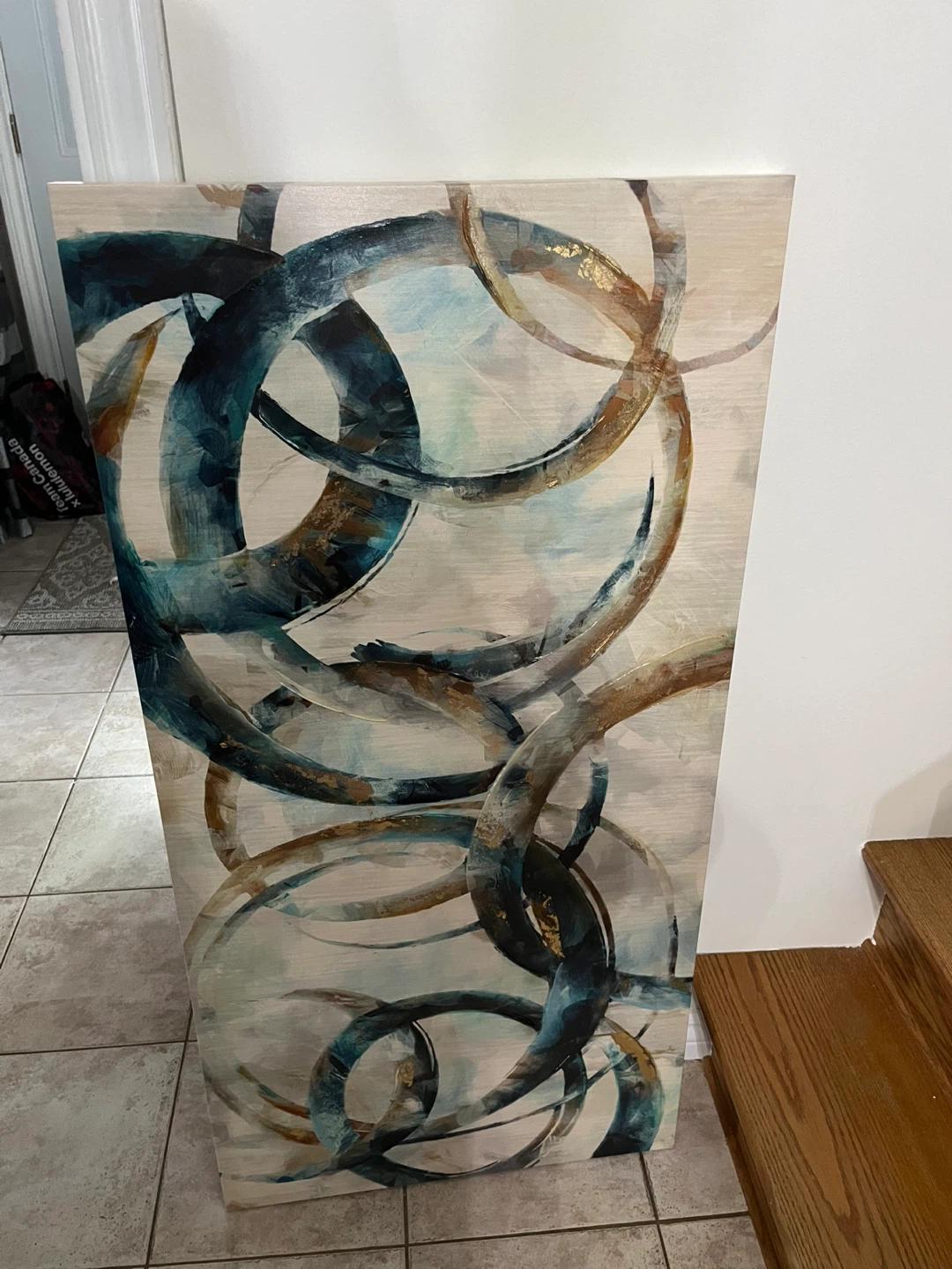 Abstract Circles Wall Art - photo 2