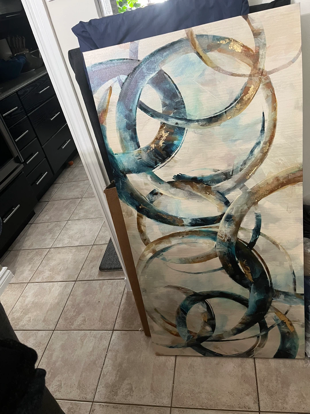 Abstract Circles Wall Art