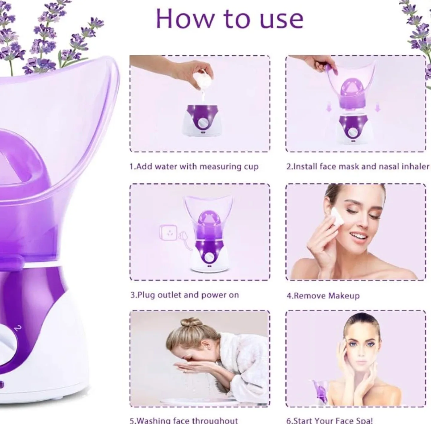 Facial Steamer - Personal Skin Spa image indicator(4)