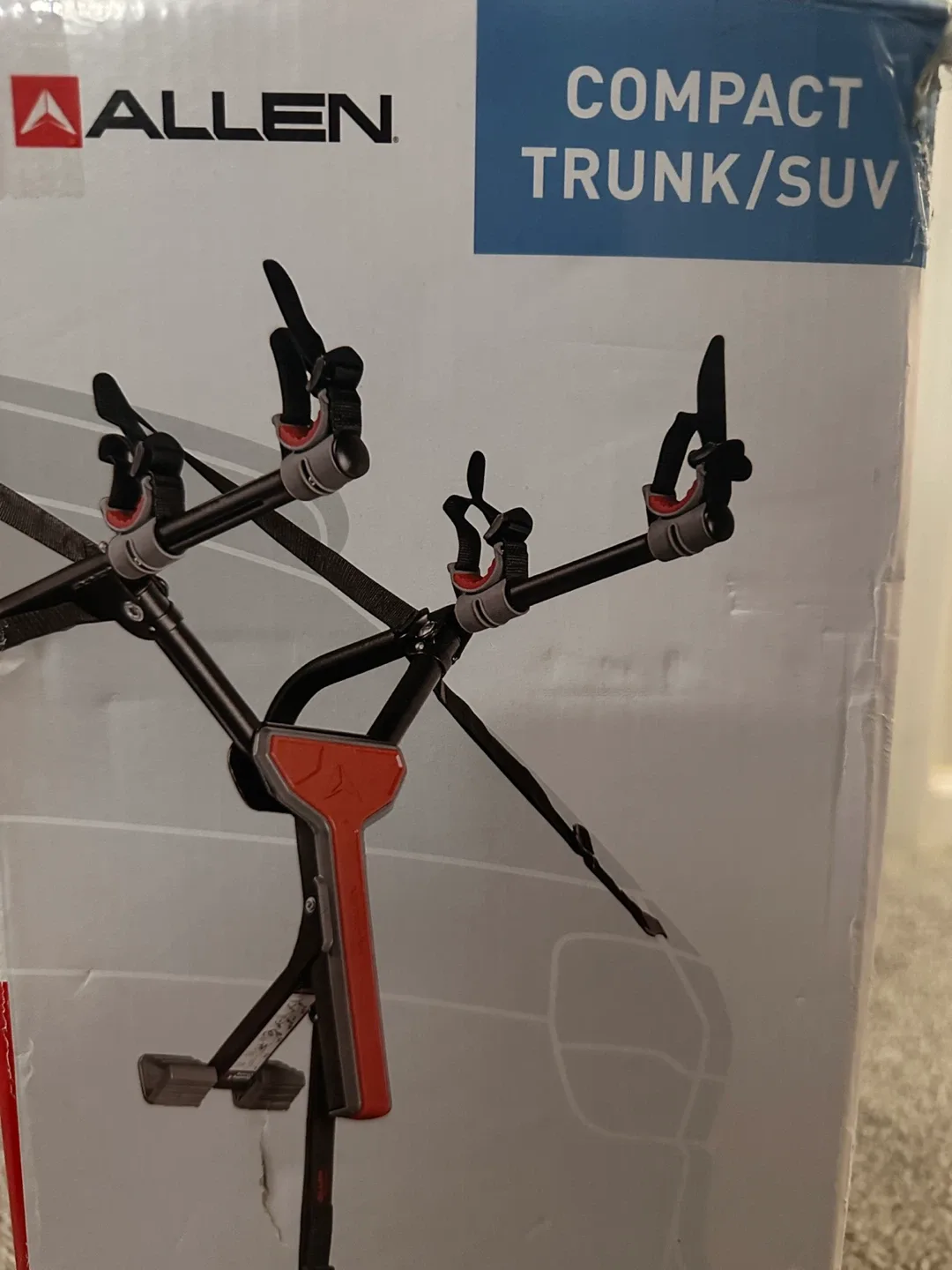 Allen Sports 2-Bike Rack Compact Trunk/SUV image indicator(3)