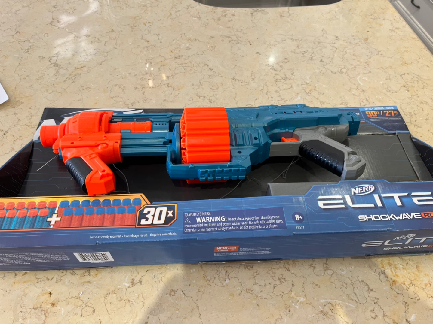 Nerf Elite 2.0 Shockwave RD-6 Blaster - New in Box!