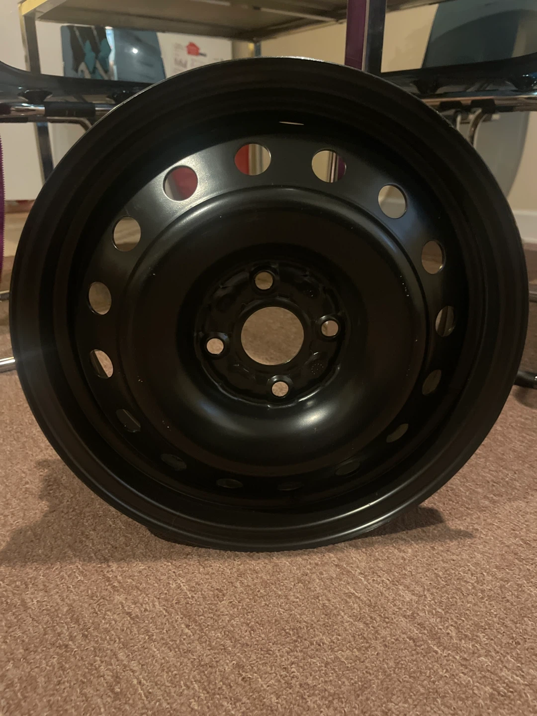 Black Steel Wheel Rim - photo 3