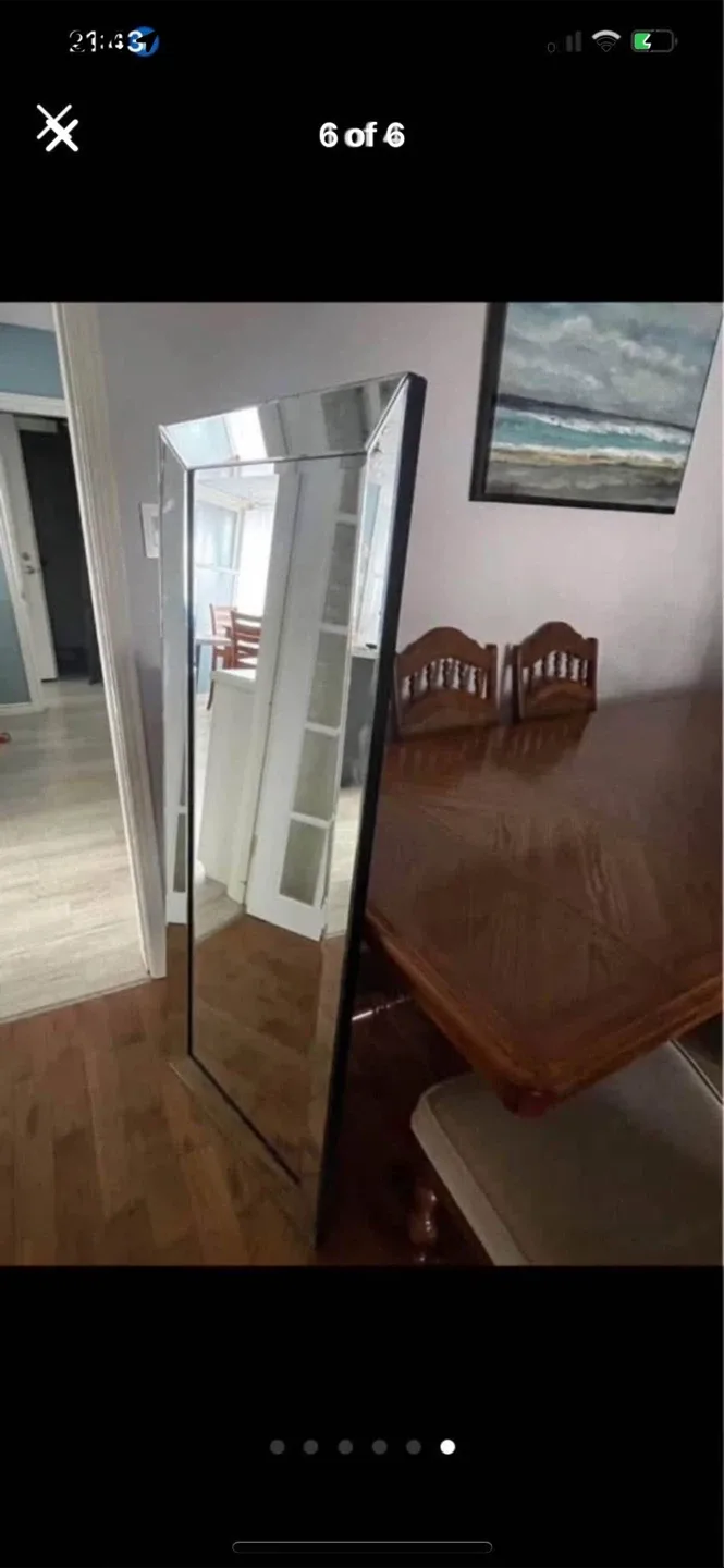 Large Framed Mirror image indicator(6)