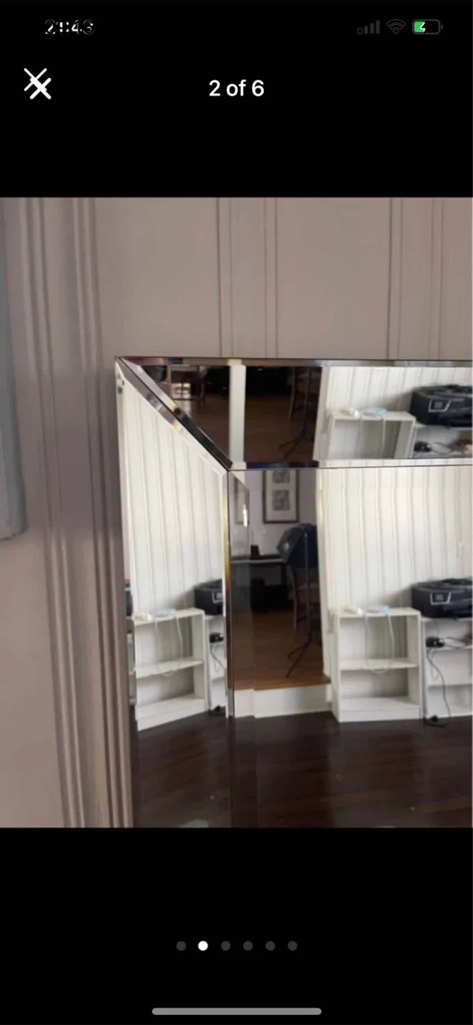 Large Framed Mirror image indicator(2)