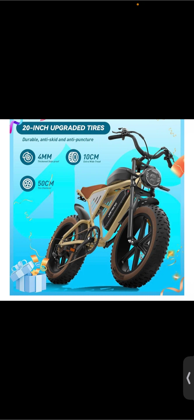 JANSNO 20-inch Electric Bike - photo 3