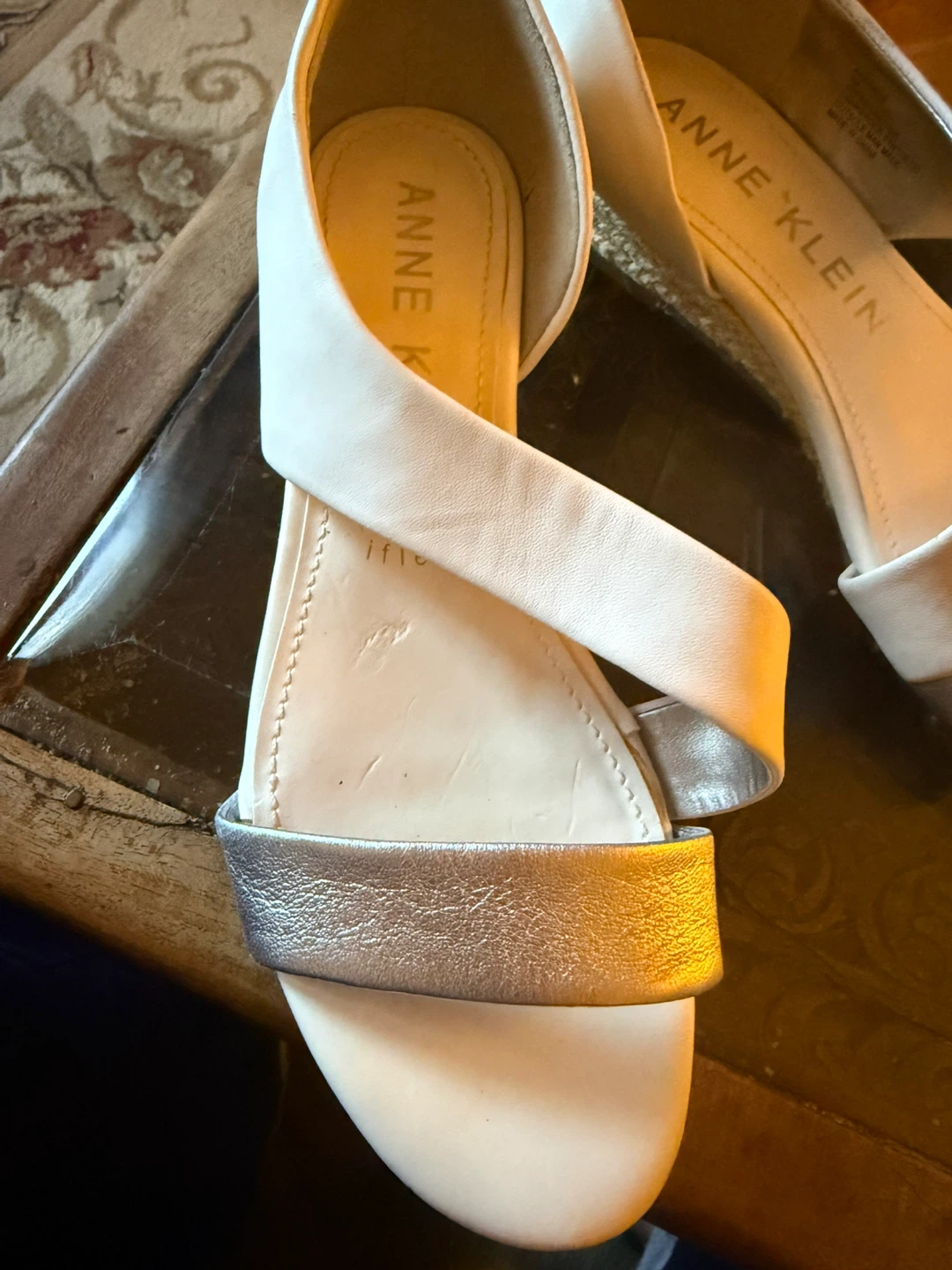 Anne Klein Wedge Heel Sandals - Size 7.5 - photo 3