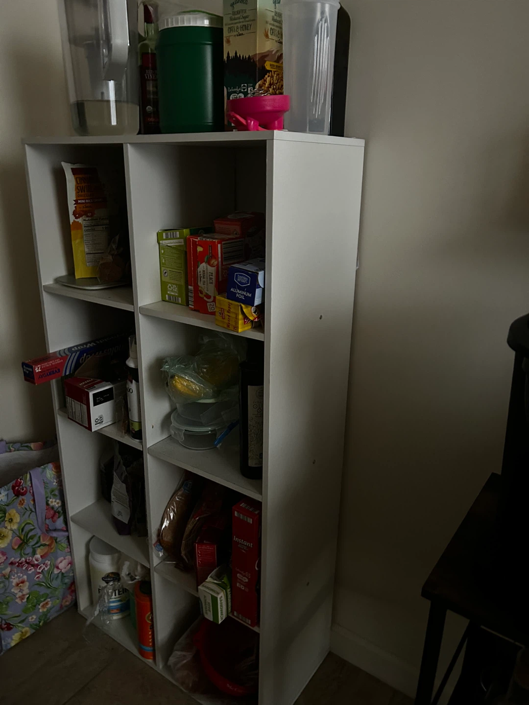 White 8-Cube Organizer Shelf - photo 3