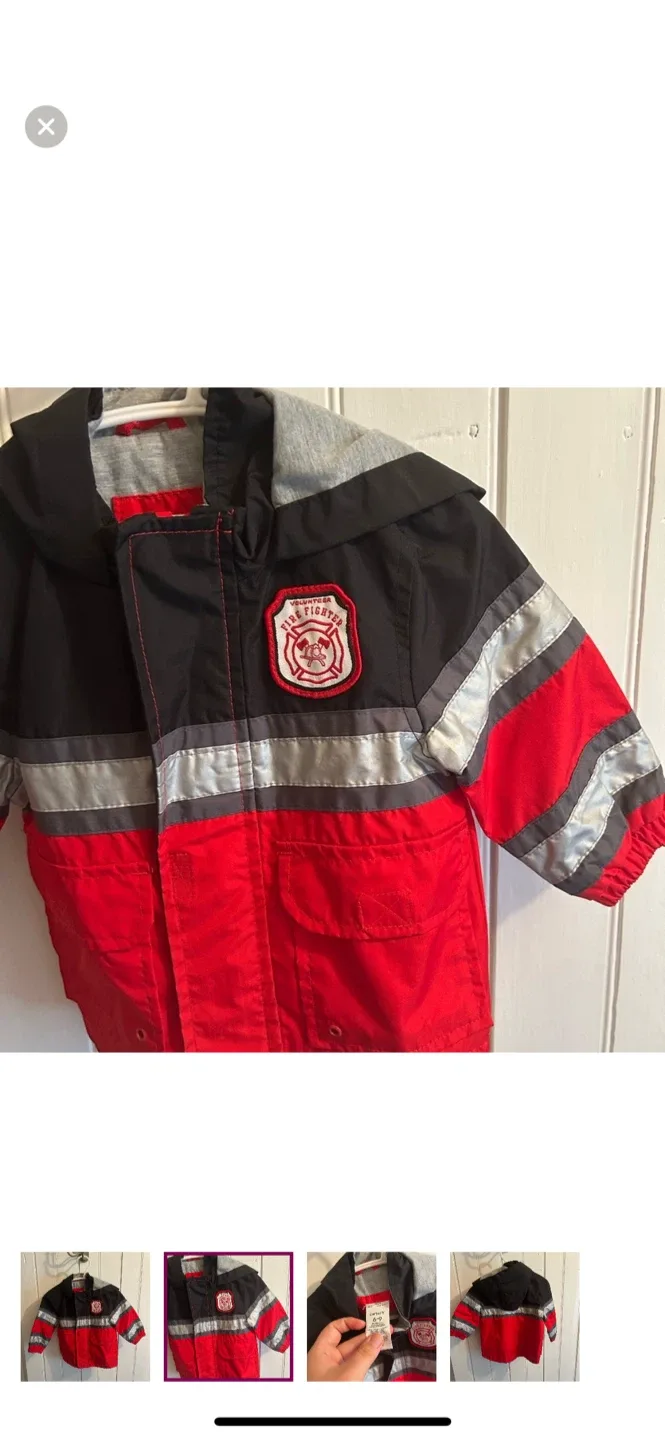 Carter's Firefighter Jacket - Size 6-9 Months image indicator(2)