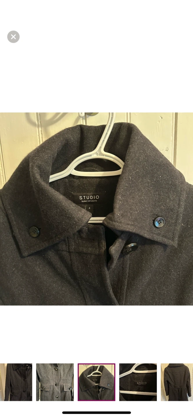 Studio by Liz Claiborne Coat Size 4 - photo 4