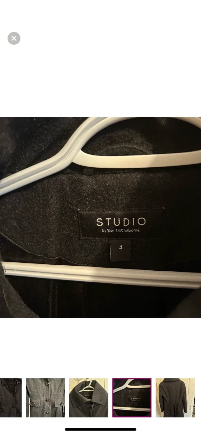 Studio by Liz Claiborne Coat Size 4 image indicator(5)