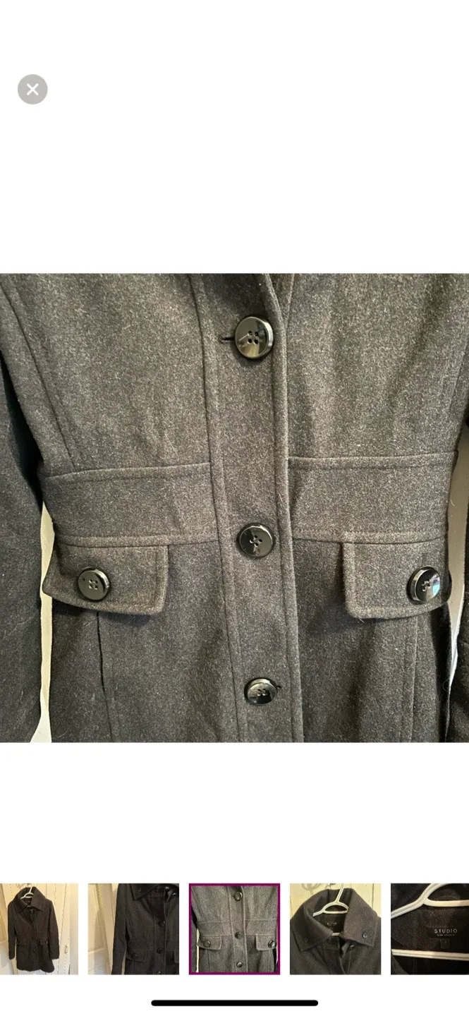 Studio by Liz Claiborne Coat Size 4 image indicator(3)