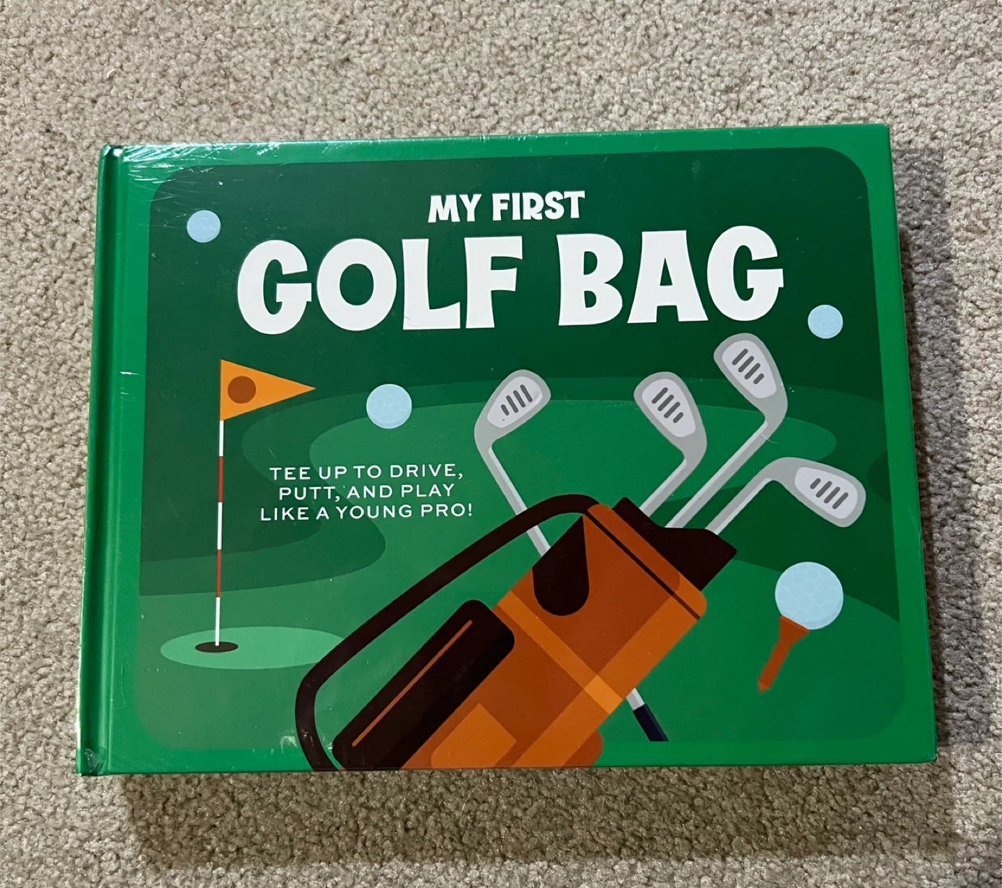 My First Golf Bag - Pop Out and Play Book - NEW!