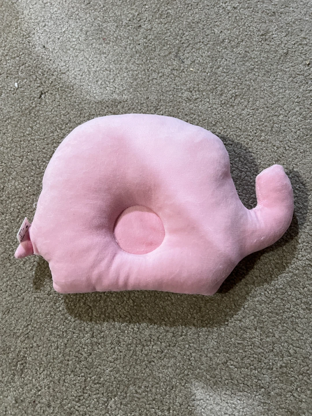 Baby Elephant Pillow - Pink