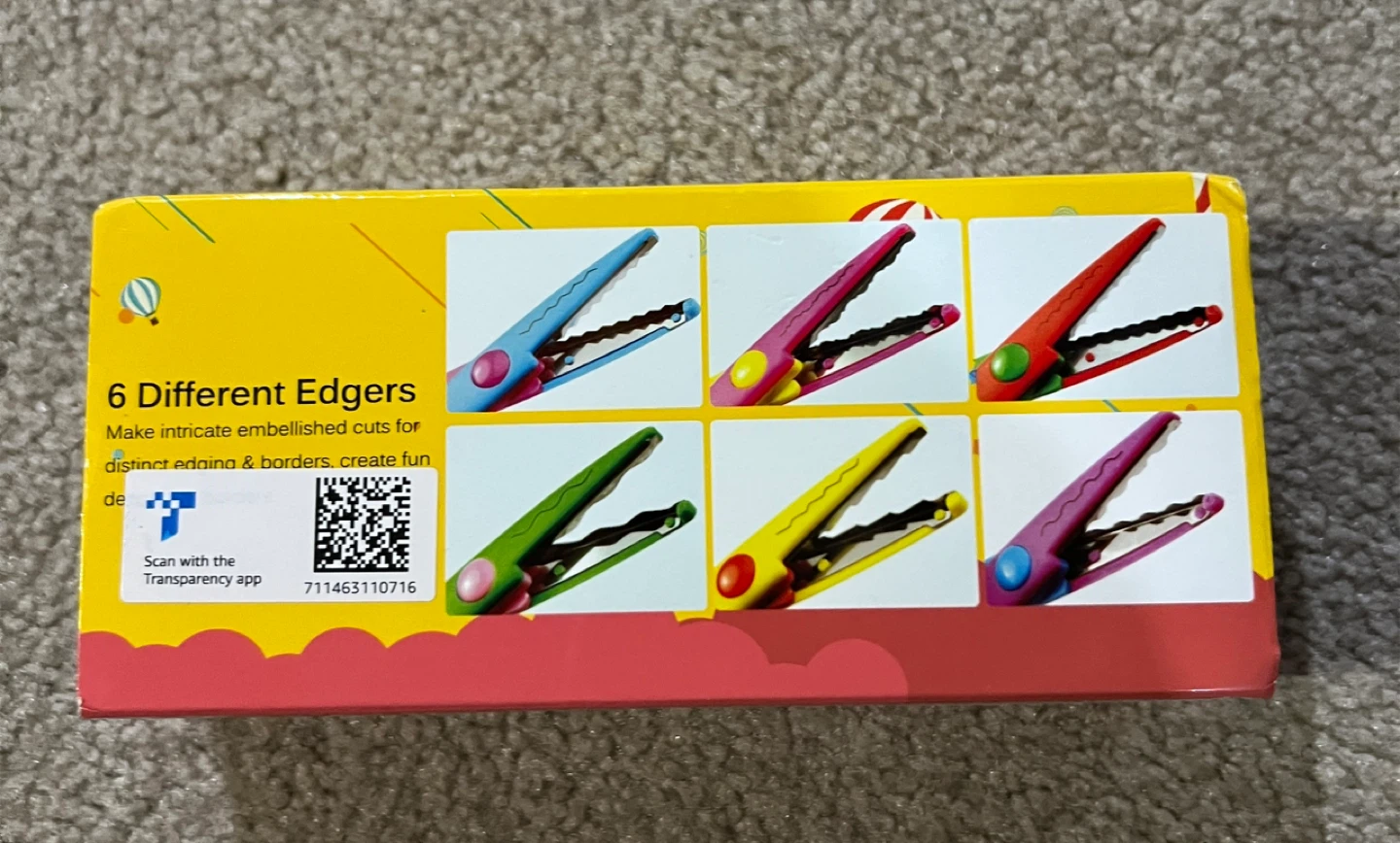 Paper Edger Scissors Craft Set - 6 Different Edgers - photo 2