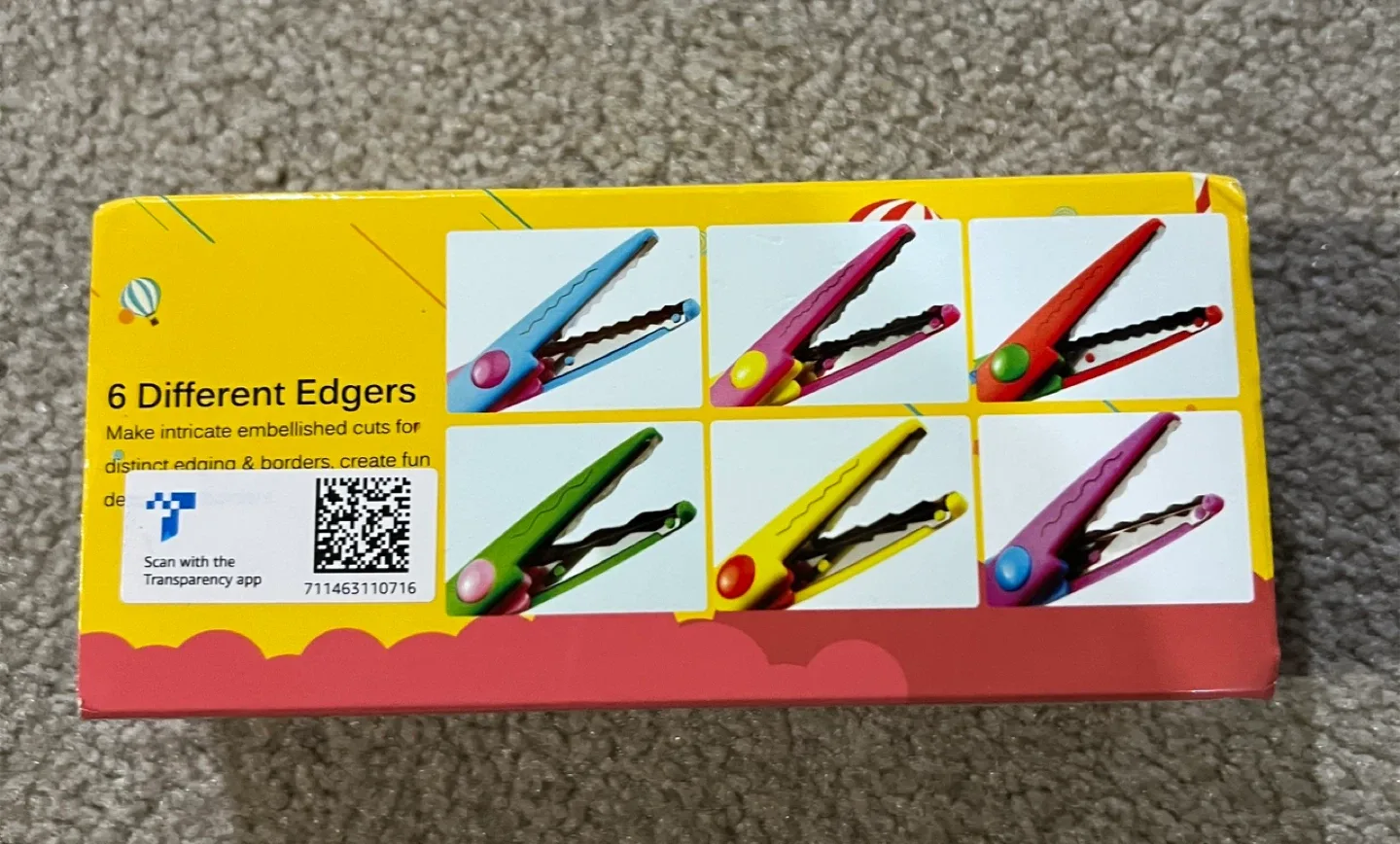 Paper Edger Scissors Craft Set - 6 Different Edgers image indicator(2)