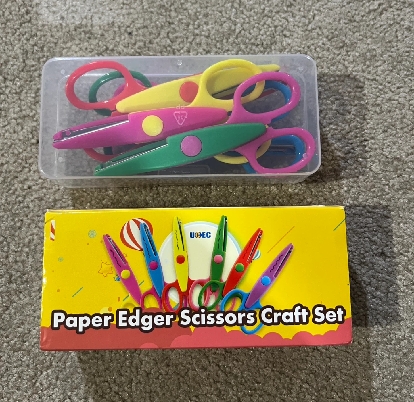 Paper Edger Scissors Craft Set - 6 Different Edgers