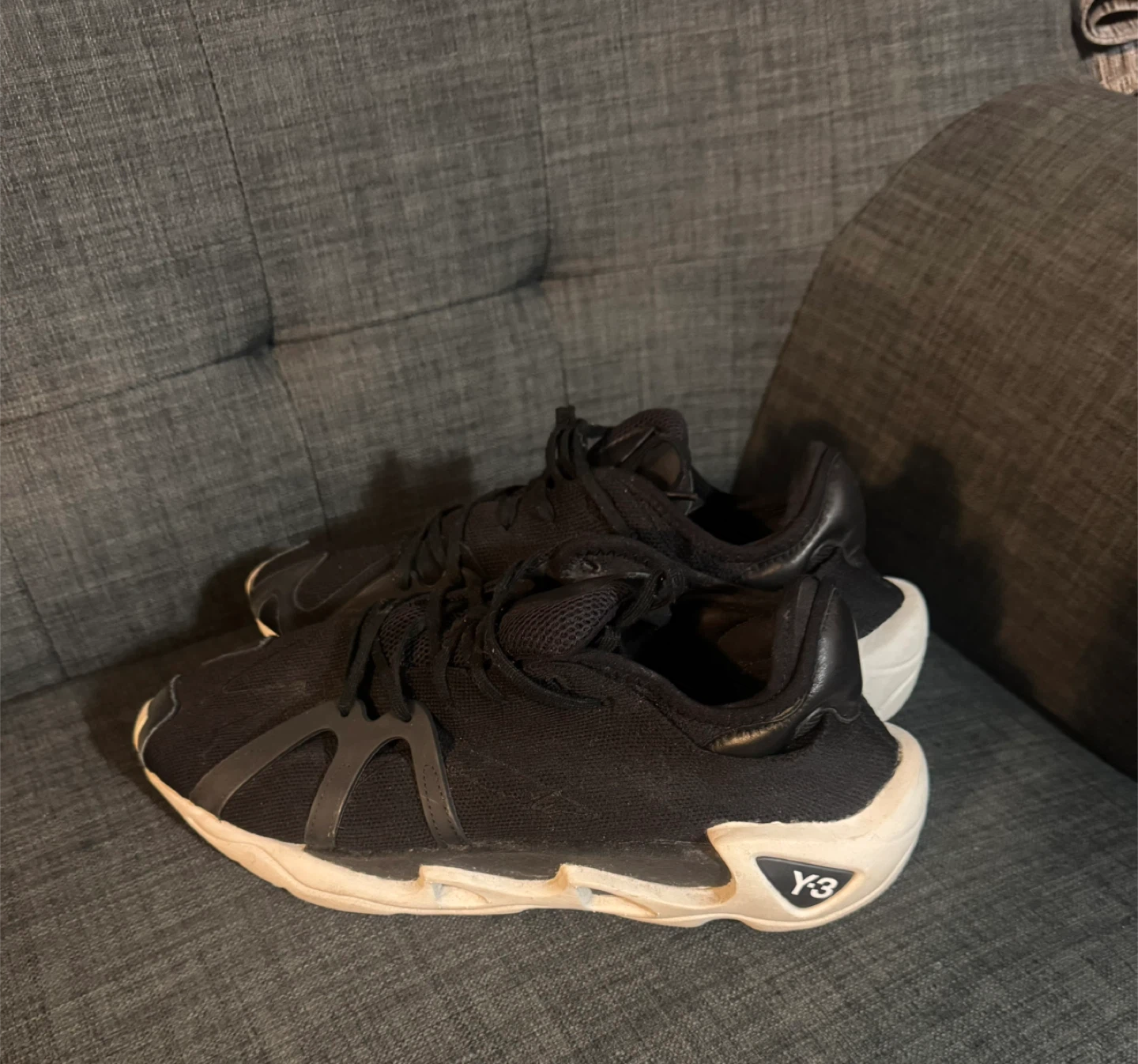 Y-3 Sneakers Black Zise 10 US - photo 2
