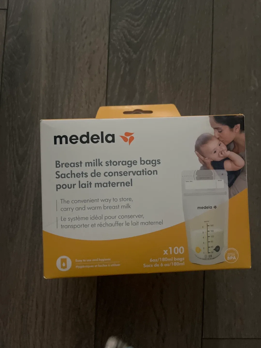 Medela Breast Milk Storage Bags x100 thumbnail