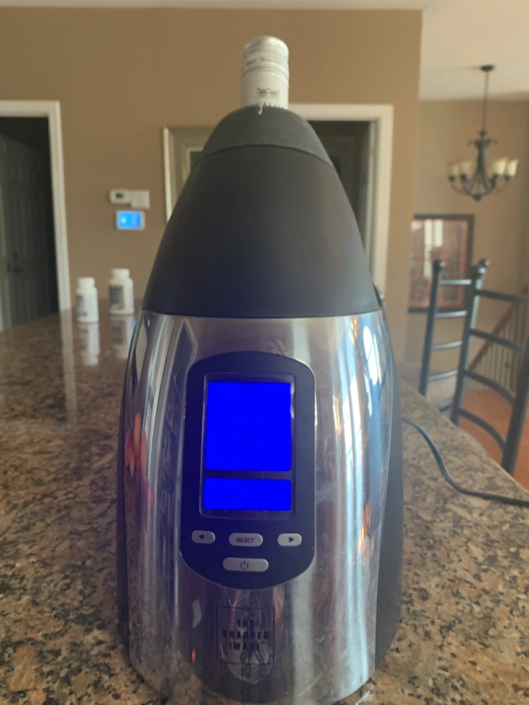 The Sharper Image Wine Chiller