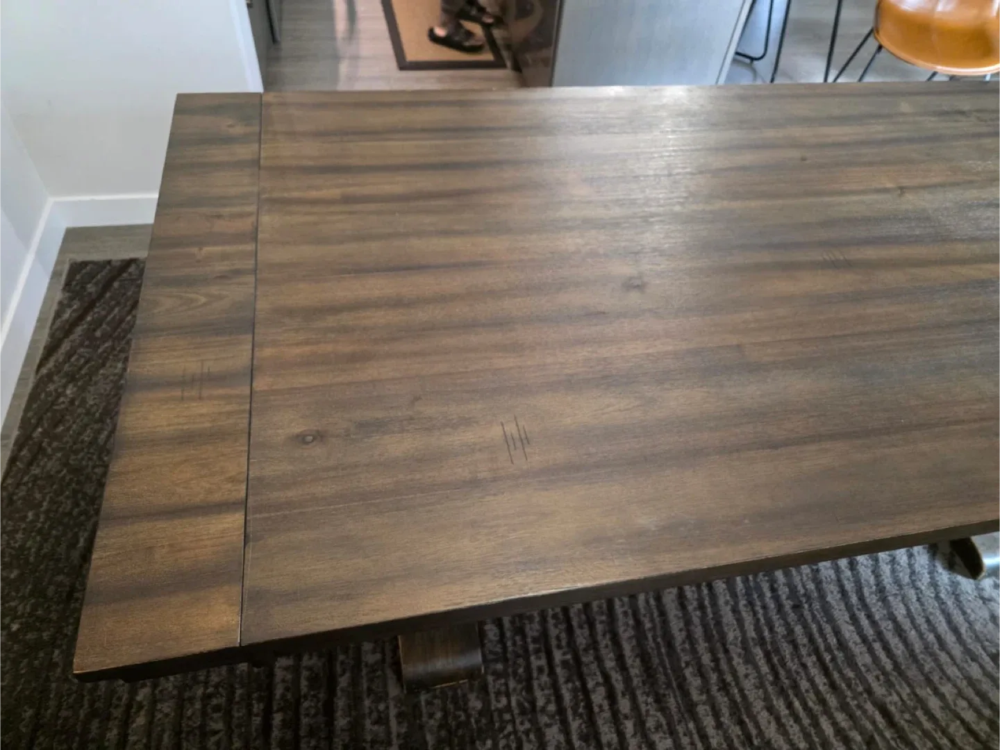 Wood Dining Table with Leaf Inserts image indicator(6)