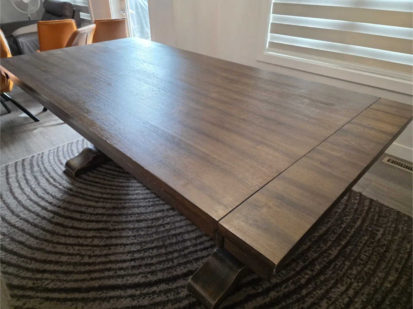 Wood Dining Table with Leaf Inserts image indicator(3)