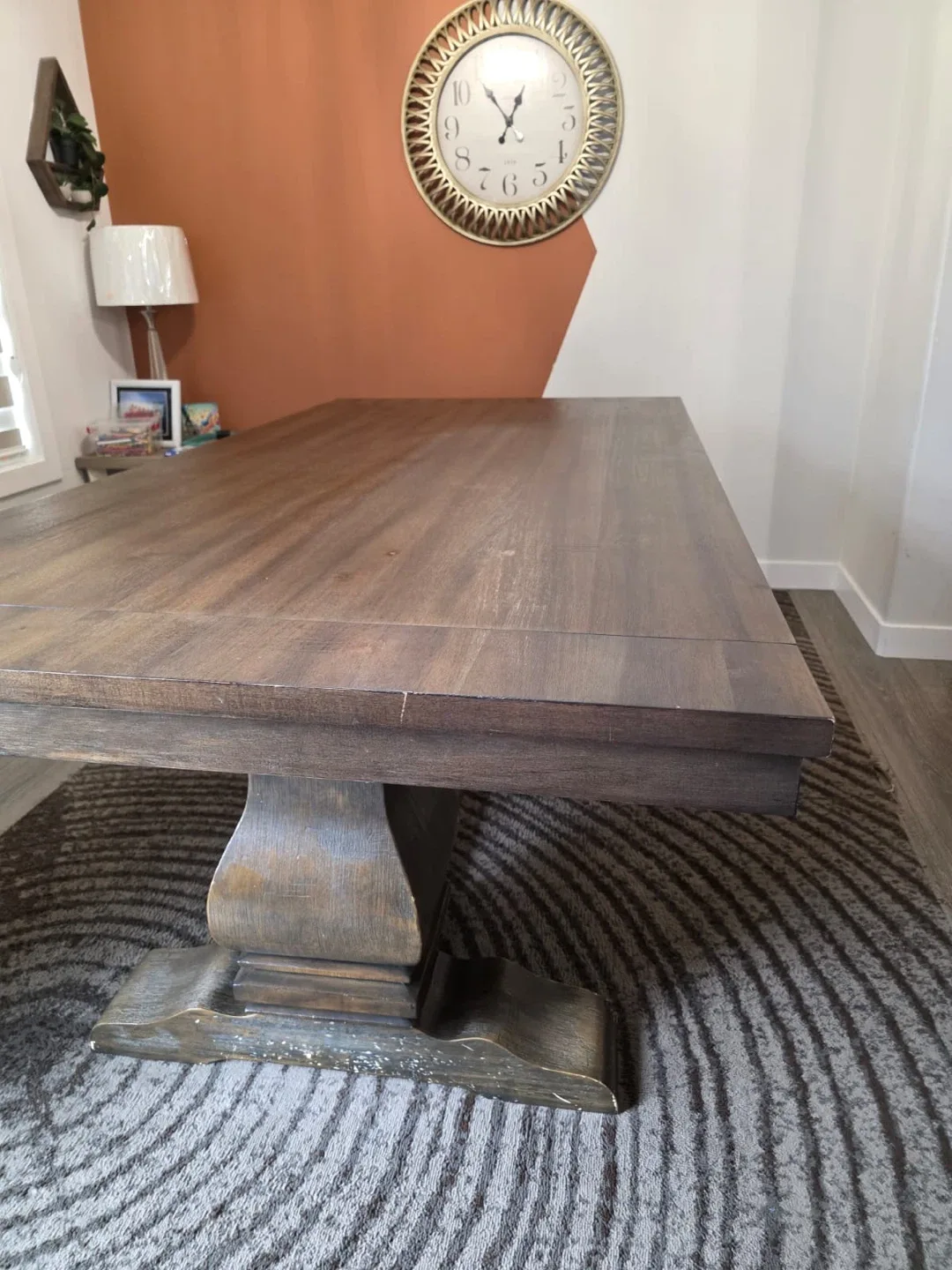 Wood Dining Table with Leaf Inserts image indicator(5)