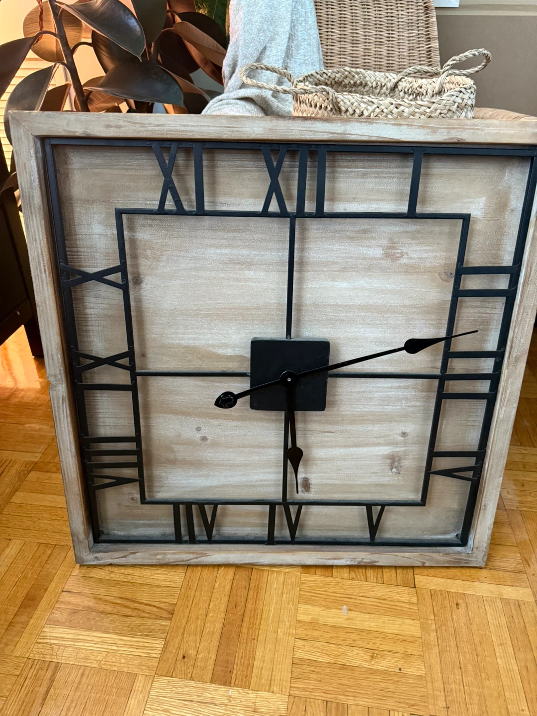 Wooden Wall Clock
