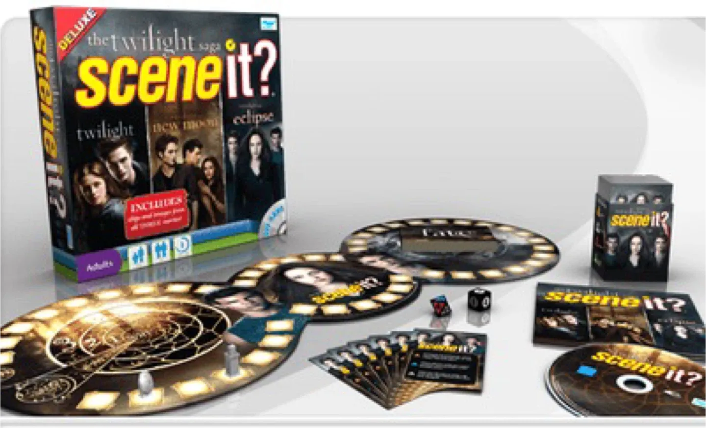 🥕 🥕 🥕 Twilight Saga Scene It? Deluxe DVD Game 🥕🥕🥕 image indicator(2)