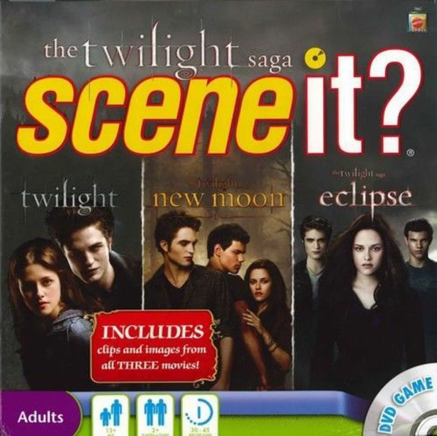 🥕 🥕 🥕 Twilight Saga Scene It? Deluxe DVD Game 🥕🥕🥕 image indicator(3)
