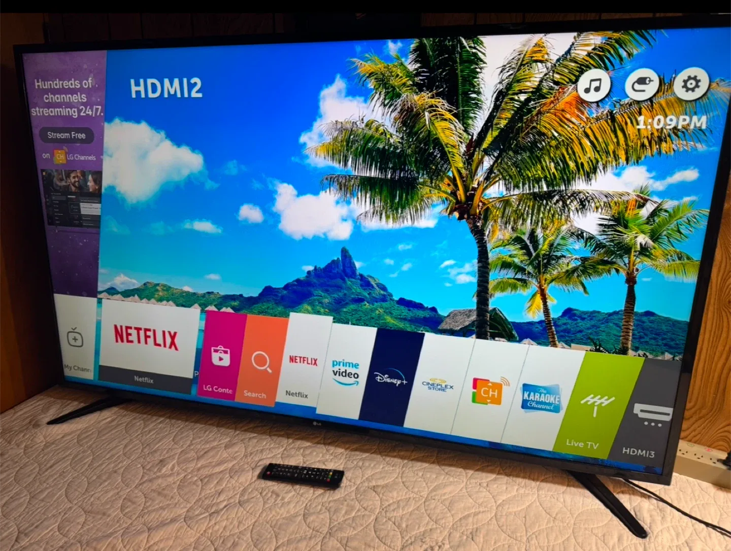 50” LG 4K Smart TV thumbnail