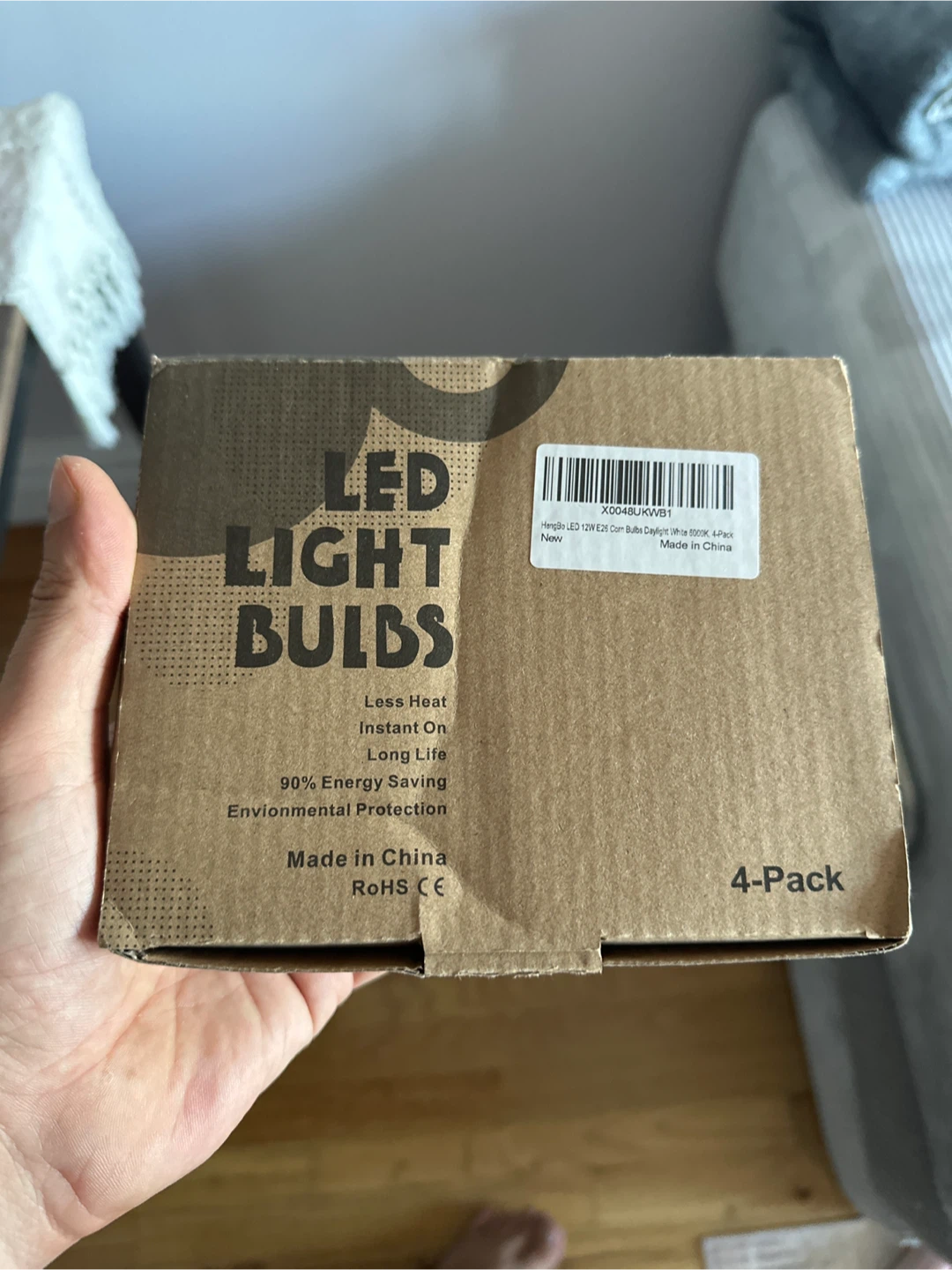 New LED Light Bulbs 4-Pack
