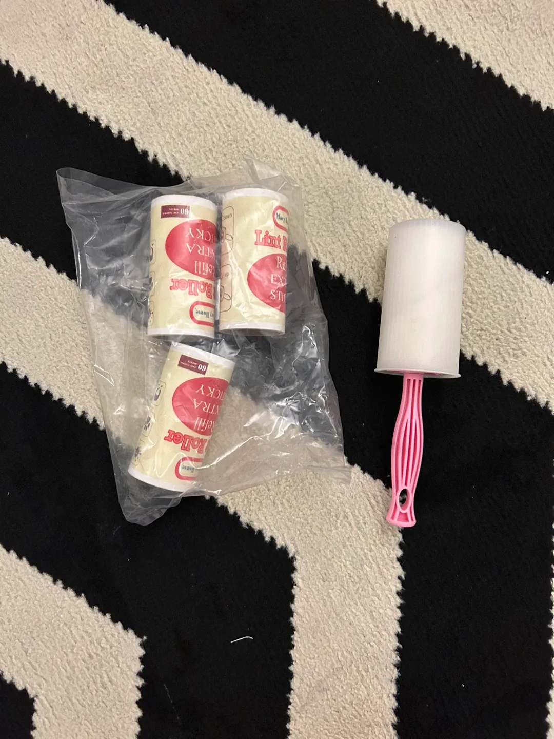 Lint Roller with 3 Refills🥕