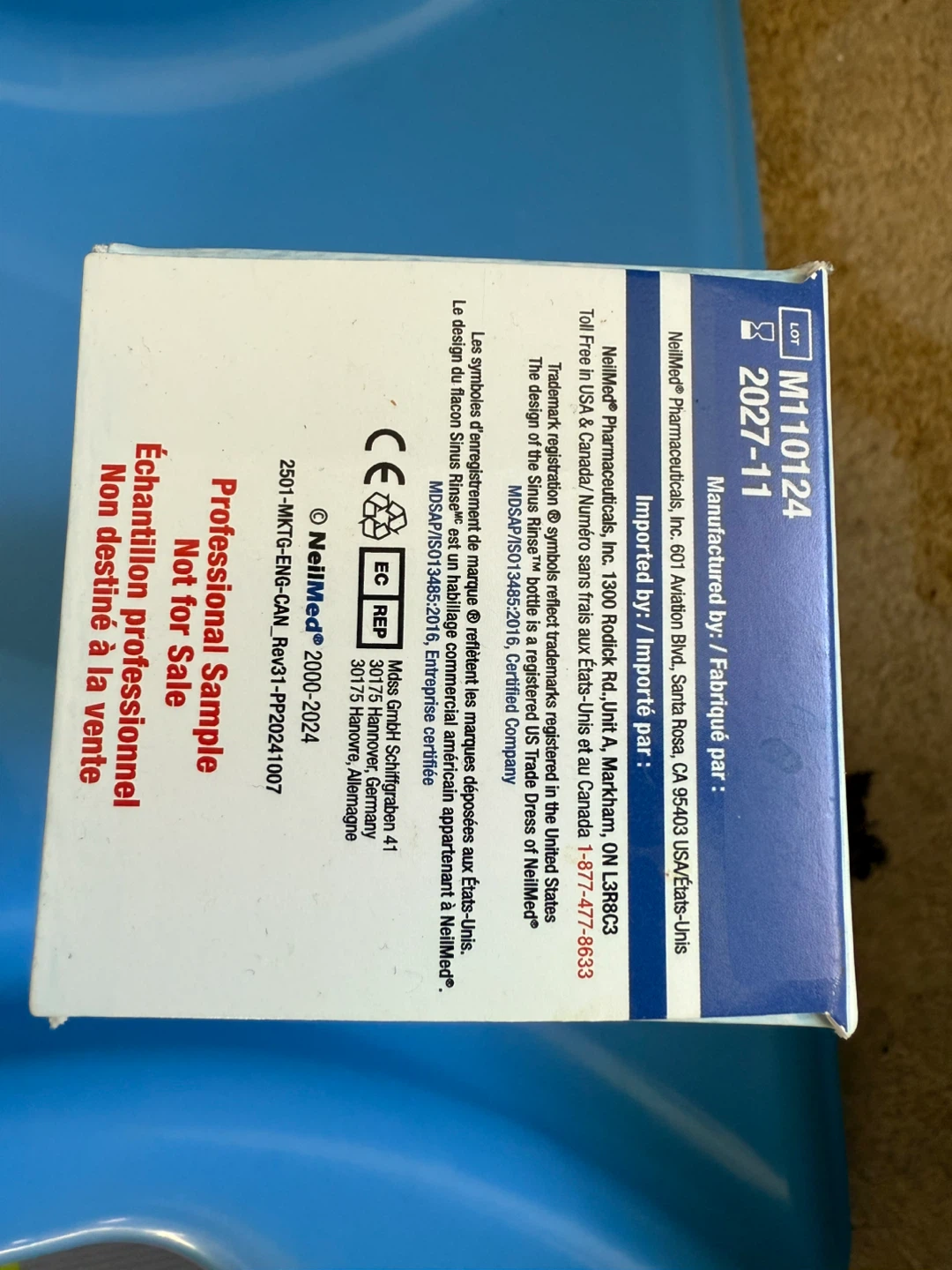 SEALED. NEW NeilMed Sinus Rinse - All Natural - photo 2