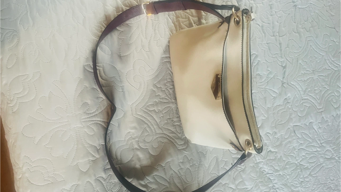 Guess Cream Crossbody Bag