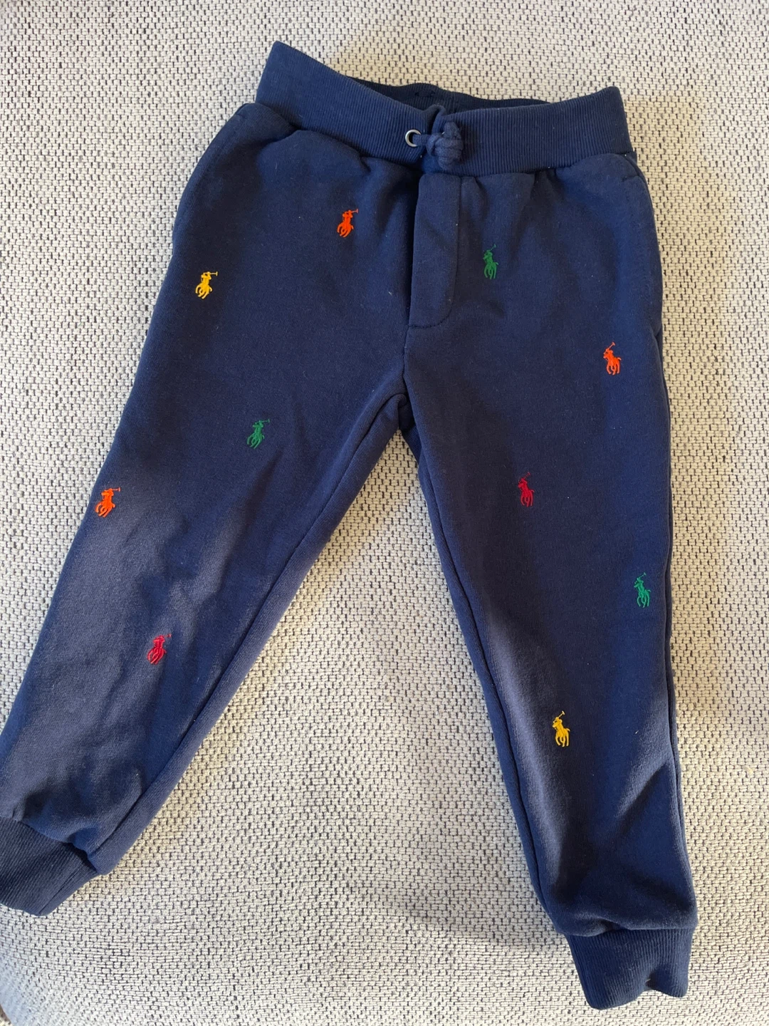 Ralph Lauren Kids Navy Blue Fleece Pants