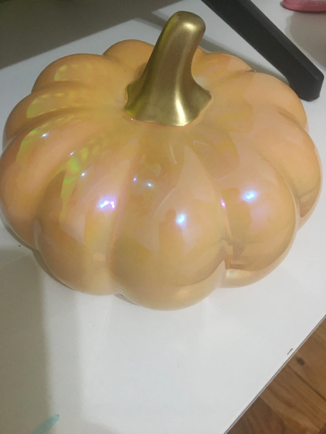 Ceramic Pumpkin Decoration