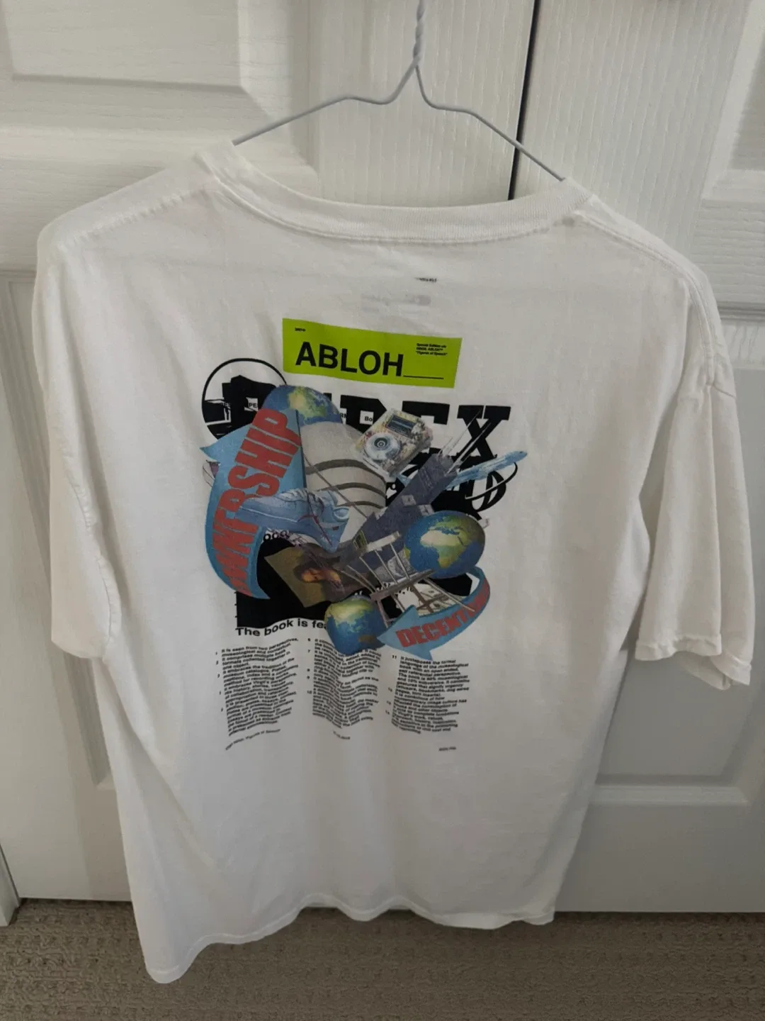 Champion x Abloh White Graphic T-Shirt image indicator(2)