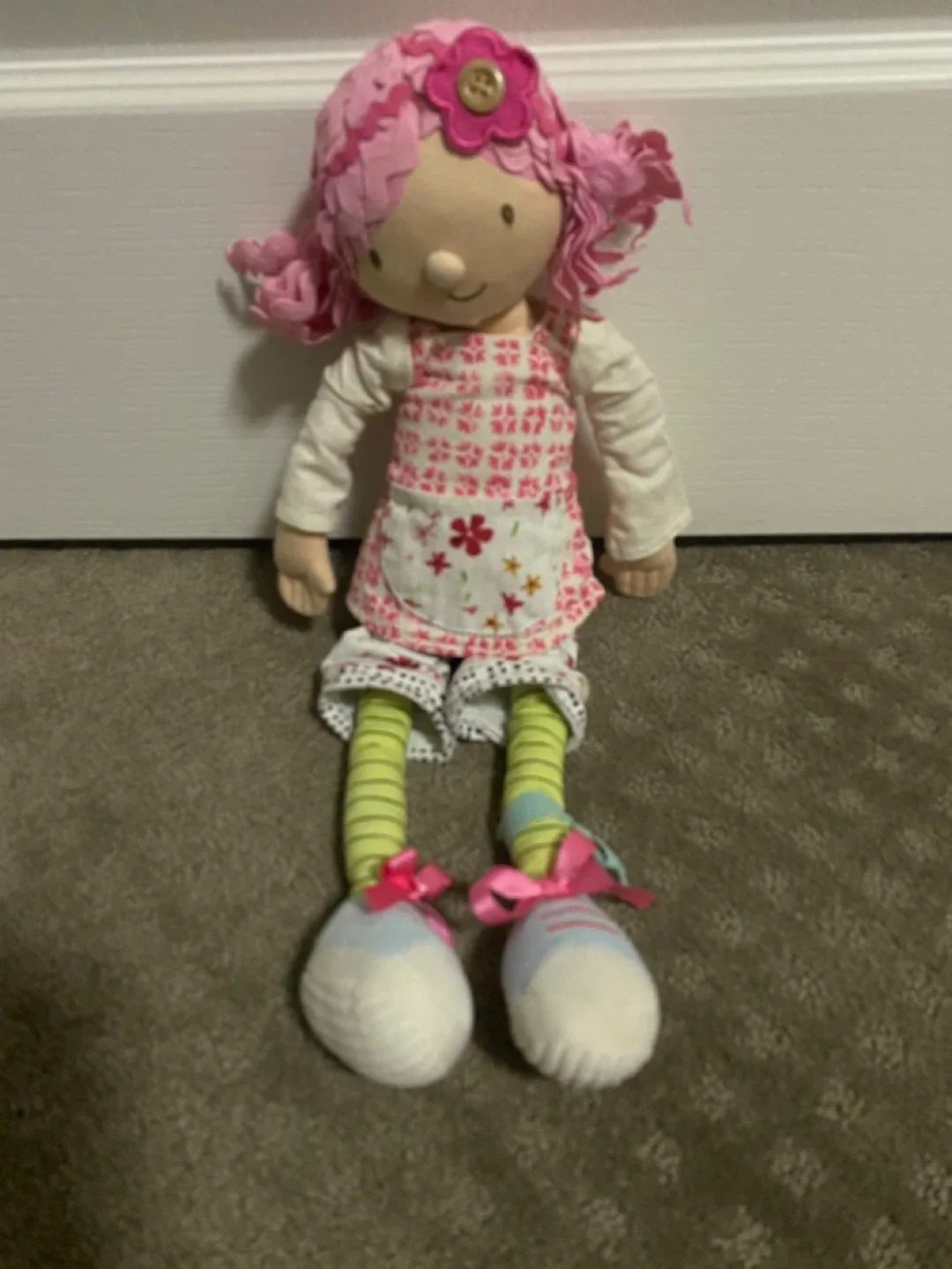Emily Button Rag Doll As New M&S 2011 thumbnail