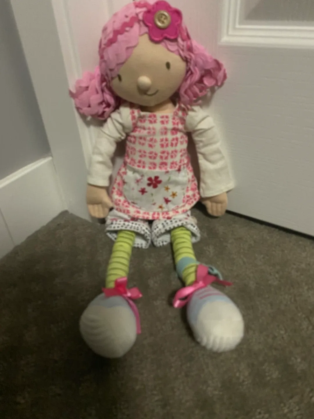 Emily Button Rag Doll As New M&S 2011 image indicator(3)