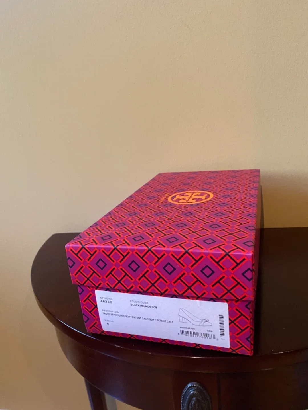 Tory Burch Black Patent Leather Heels