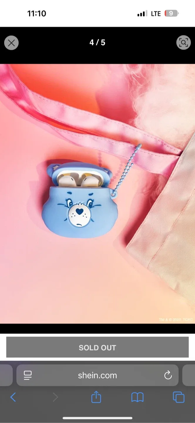 CARE BEARS AirPods Earbud Silicone Case Cover image indicator(3)