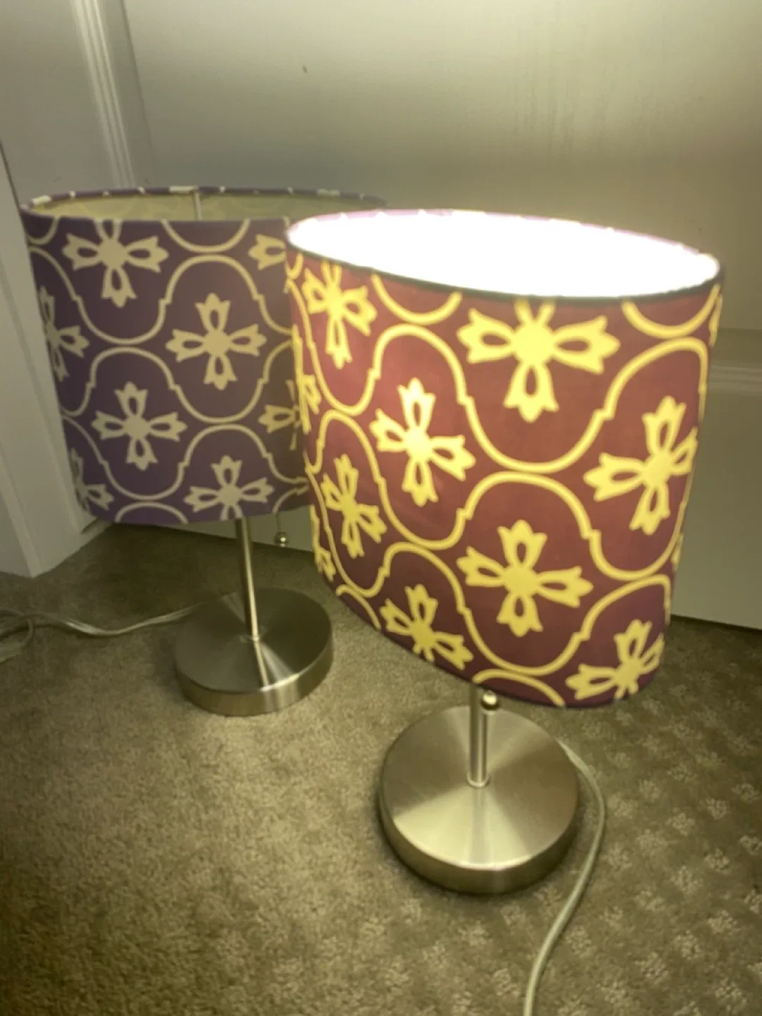 Matching Table Lamps - Set of 2 -16 inches in height image indicator(3)