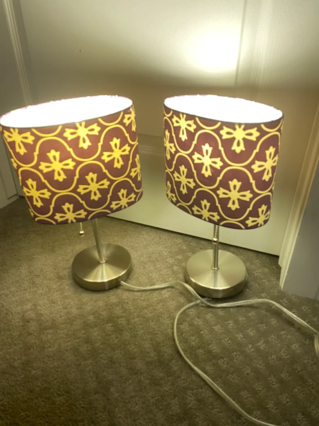 Matching Table Lamps - Set of 2 -16 inches in height image indicator(4)