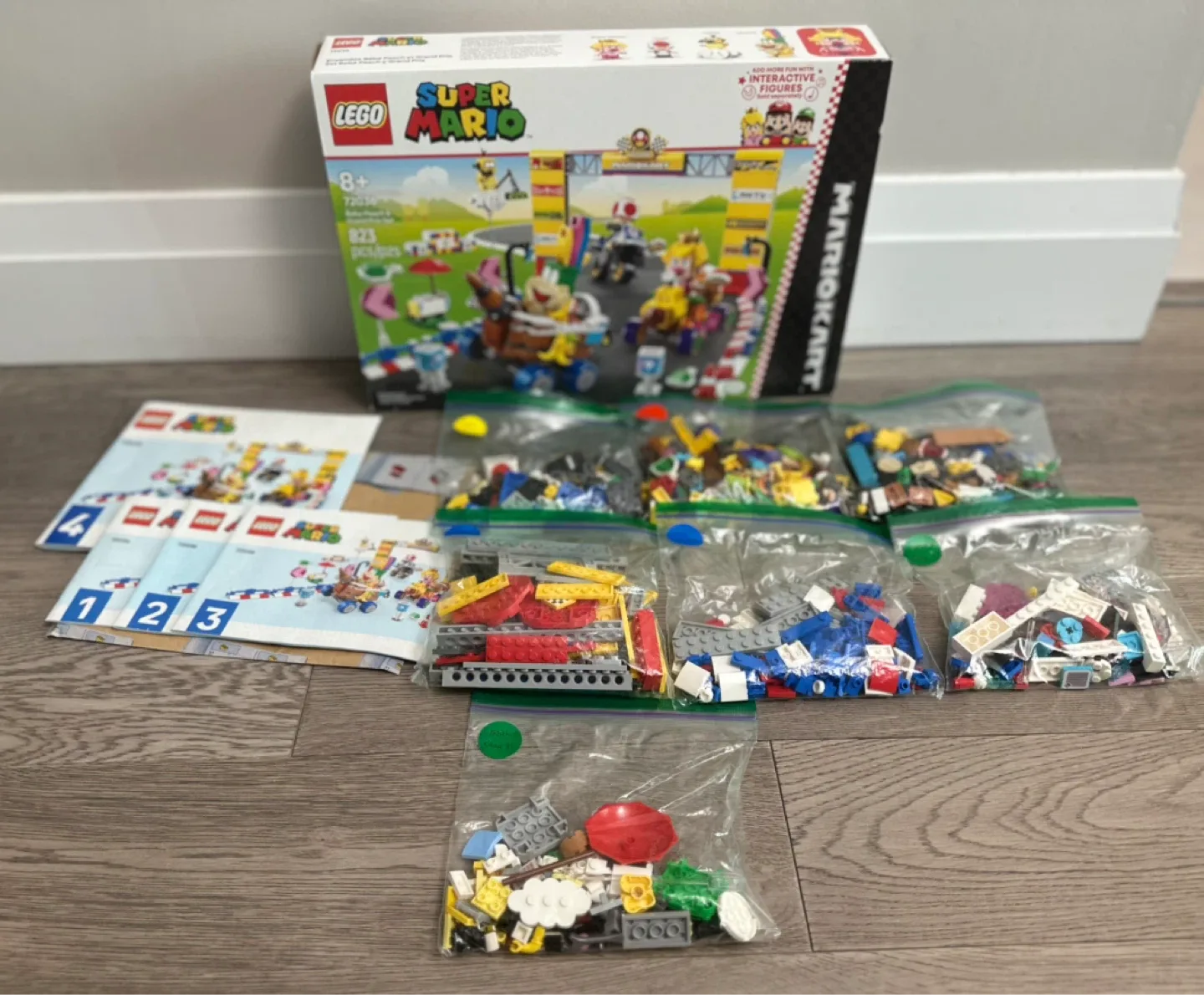 LEGO Super Mario Mario Kart Baby Peach & Grand Prix Set thumbnail