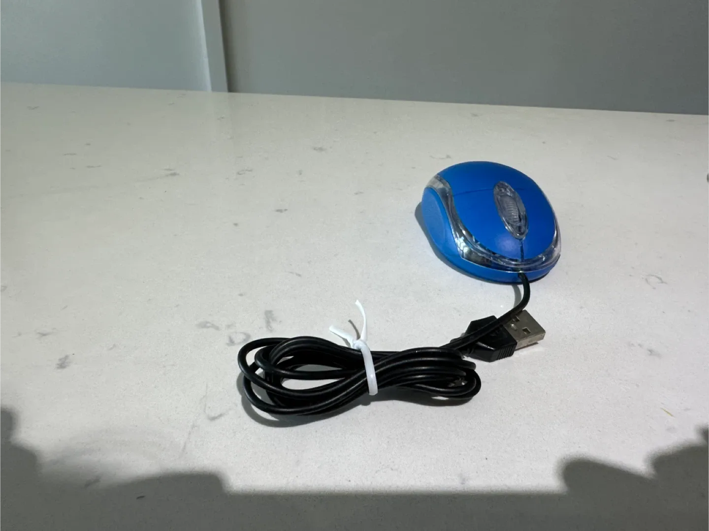 Blue Optical Mouse for Home/Office Use