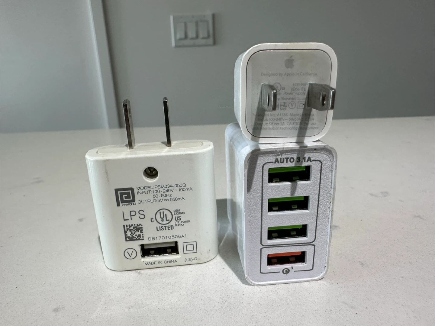 USB Wall Chargers