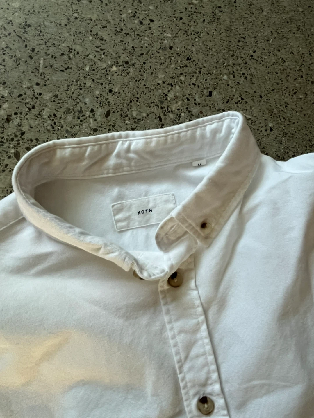 Kotn white oxford shirt - photo 2