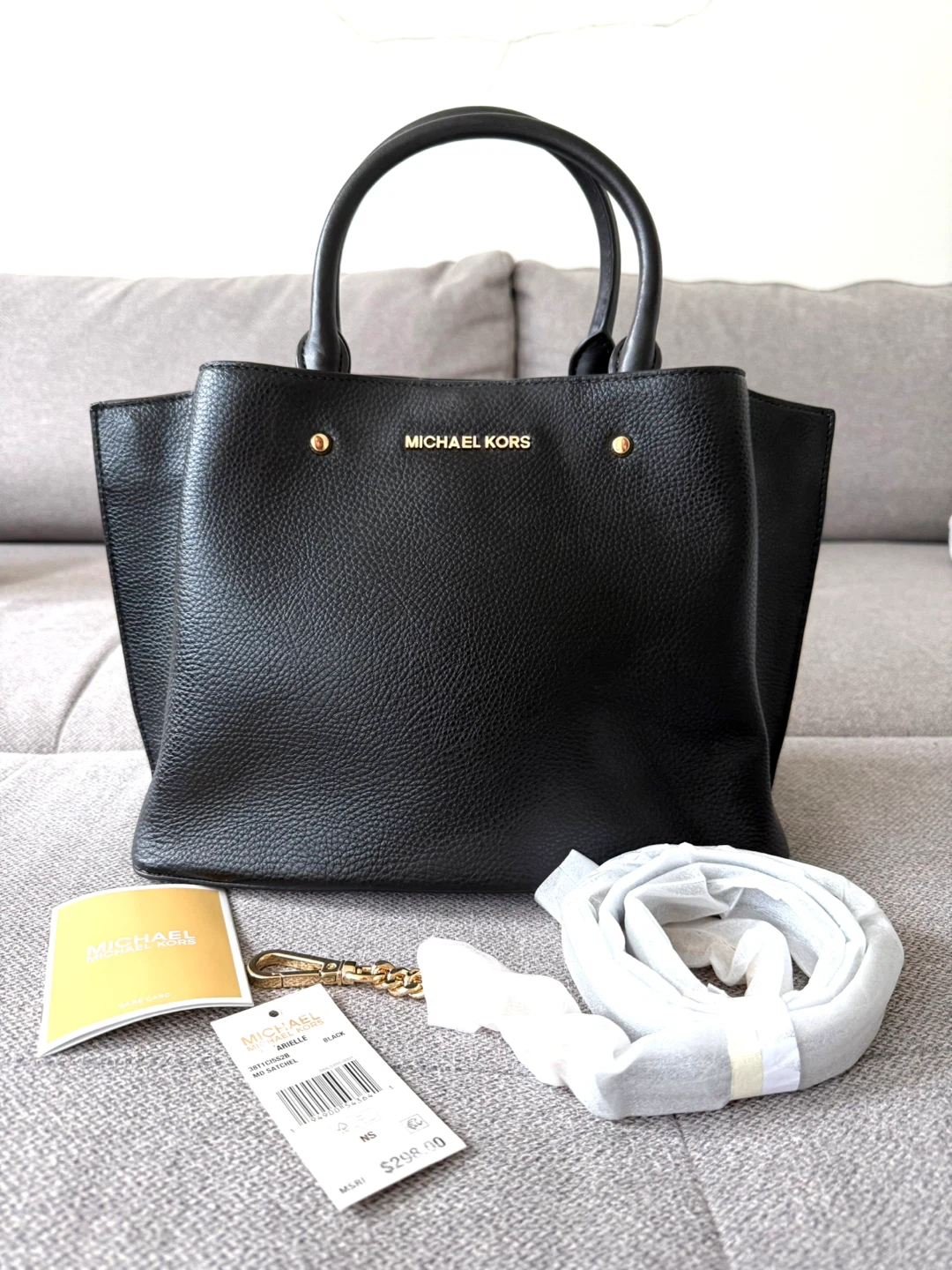MICHAEL KORS ARIELLE MEDIUM SATCHEL - photo 2