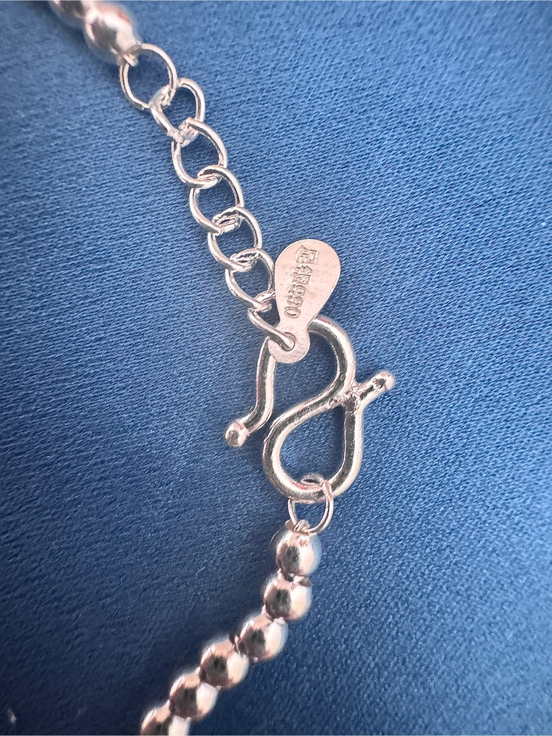 Silver Fish Beaded Bracelet - photo 3