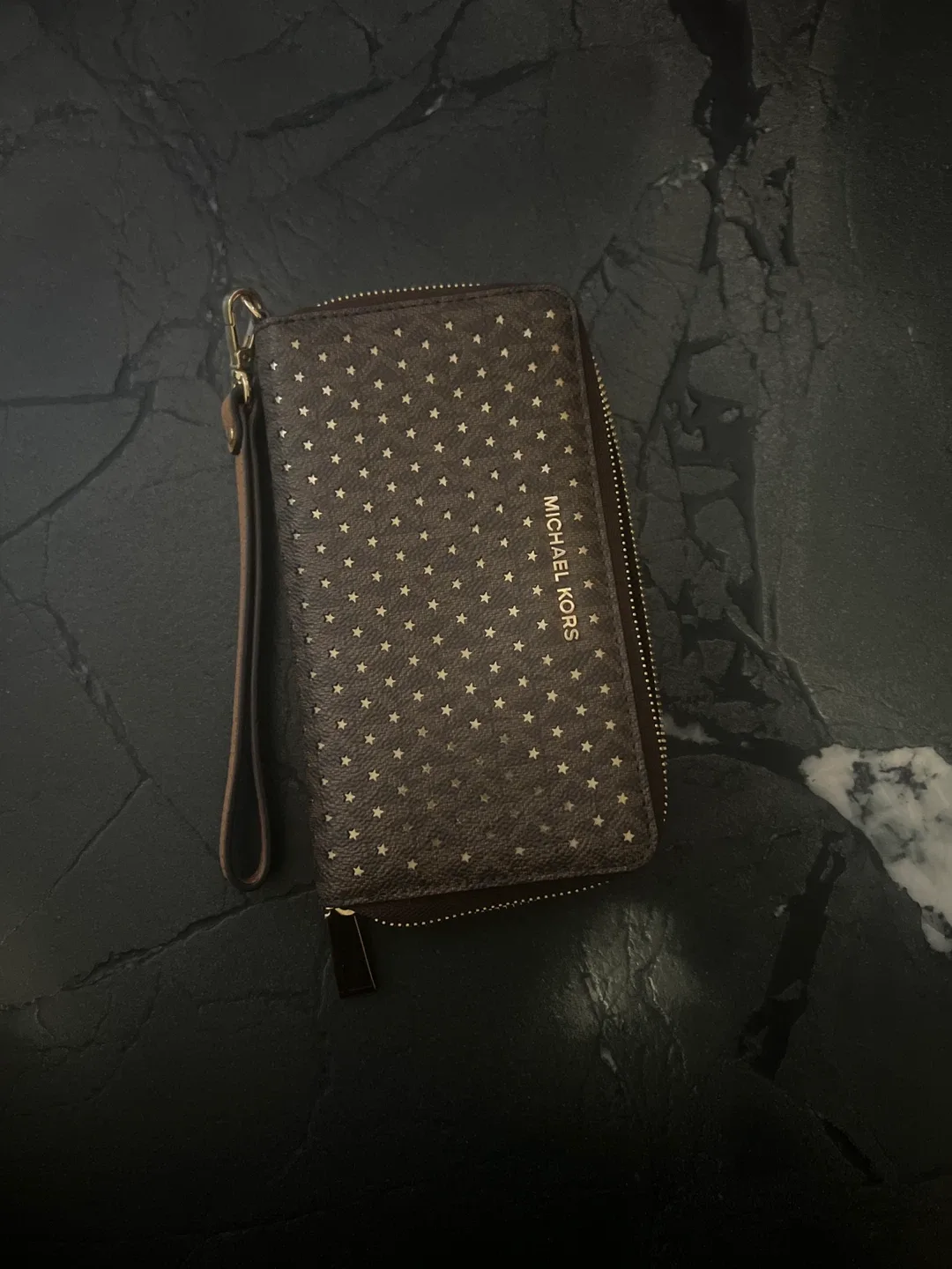 Michael Kors Brown Wallet with Stars image indicator(2)